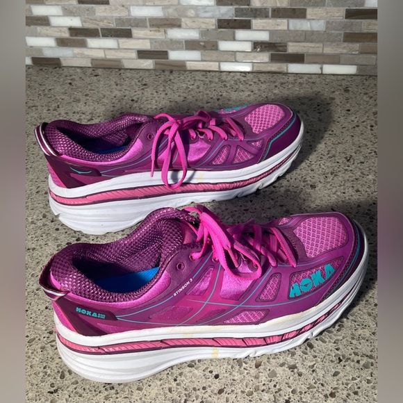 HOKA One One Stinson 3 Athletic shoe size 11 EUC - Picture 5 of 12